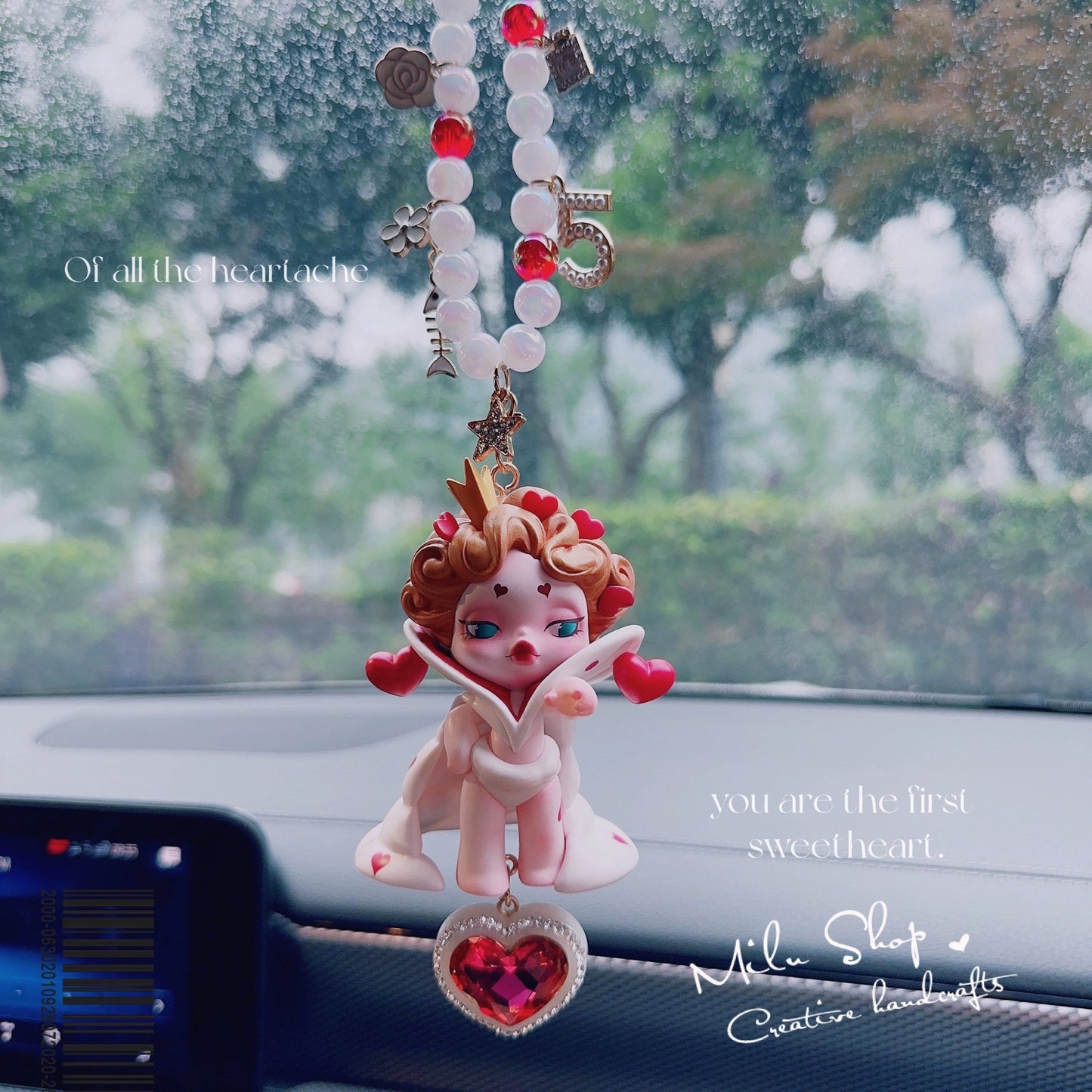 SP weekday Wonderland Series Car Pendant