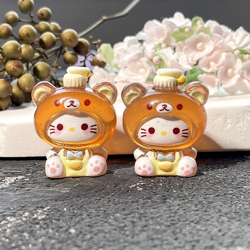 Cute Kitten Resin Charms