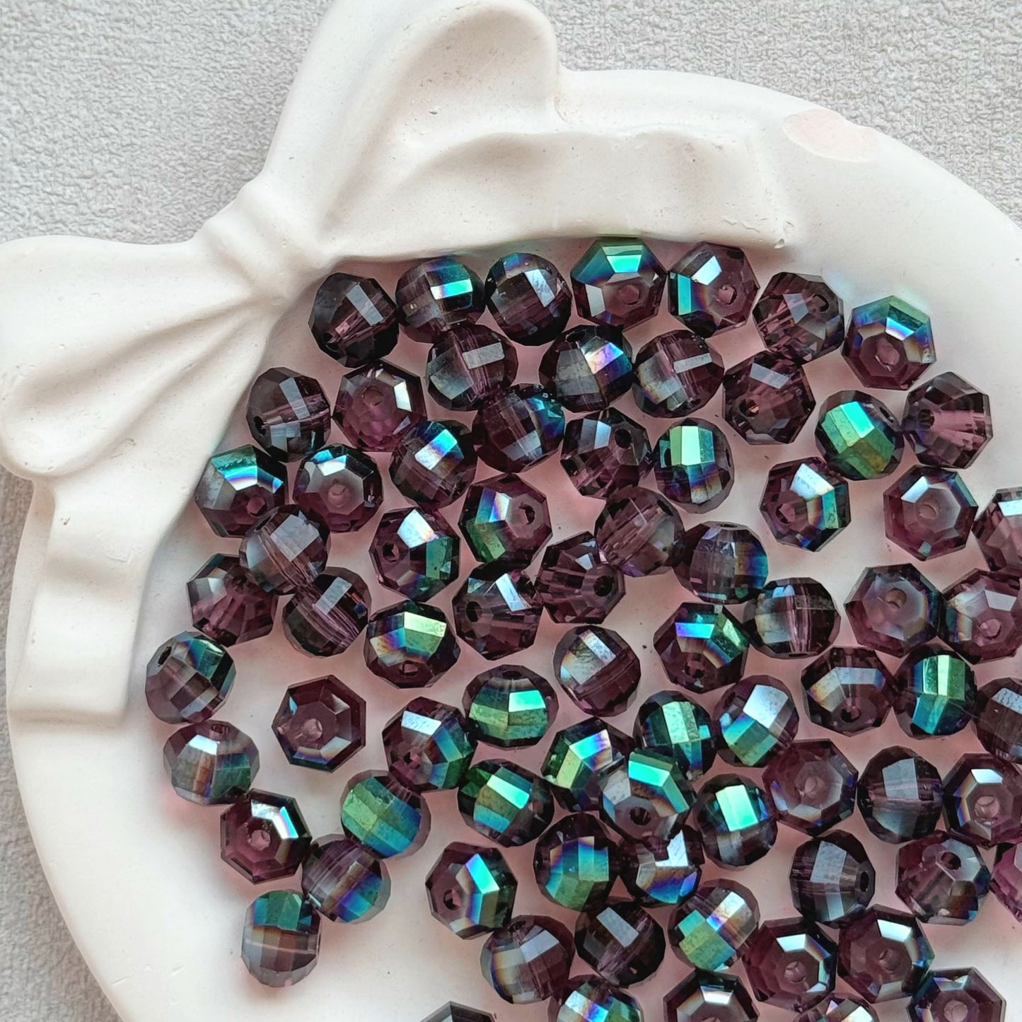 8mm Crystal Glass Beads