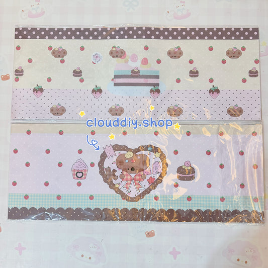 {Sync with video} Packaging Paper