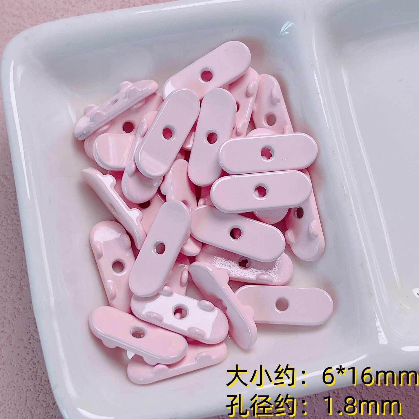 Skateboard Hello Kitty Alloy Beads