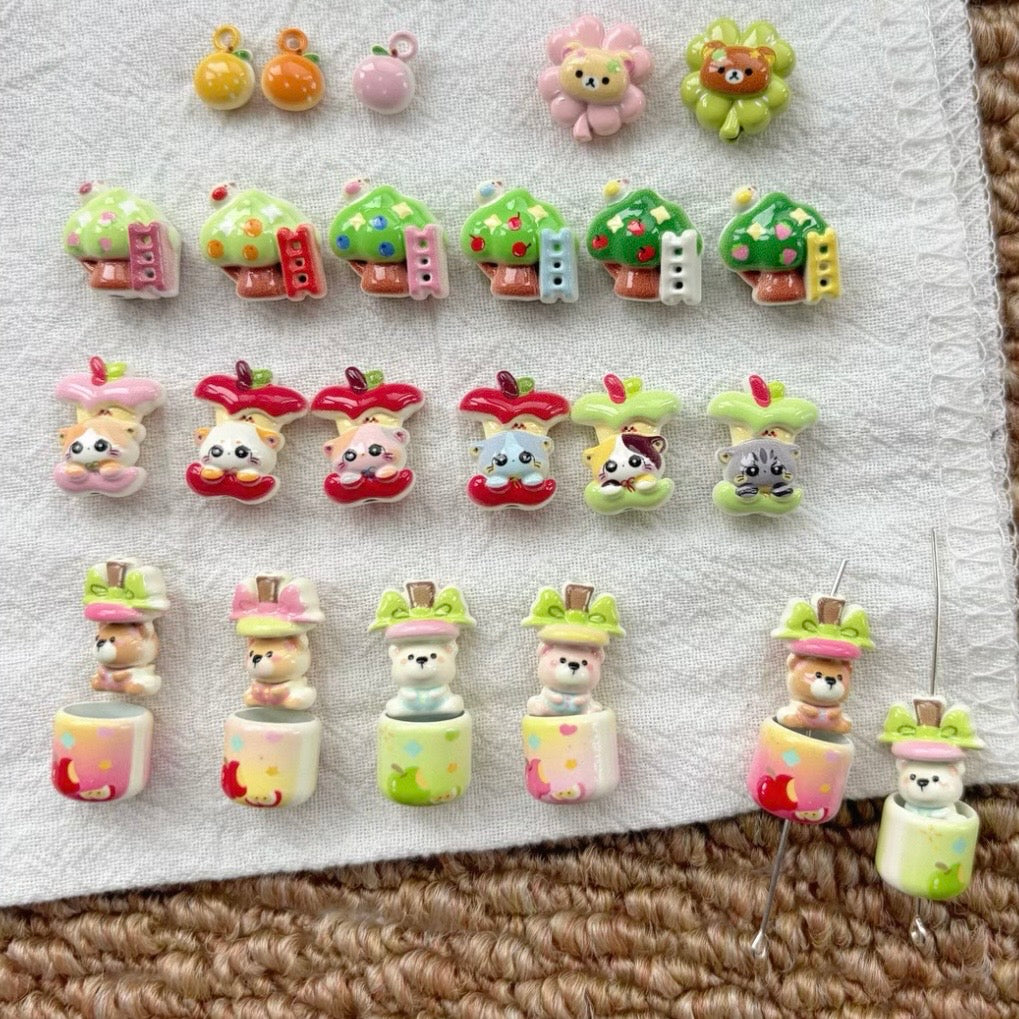 Cute Cartoon Alloy Beads