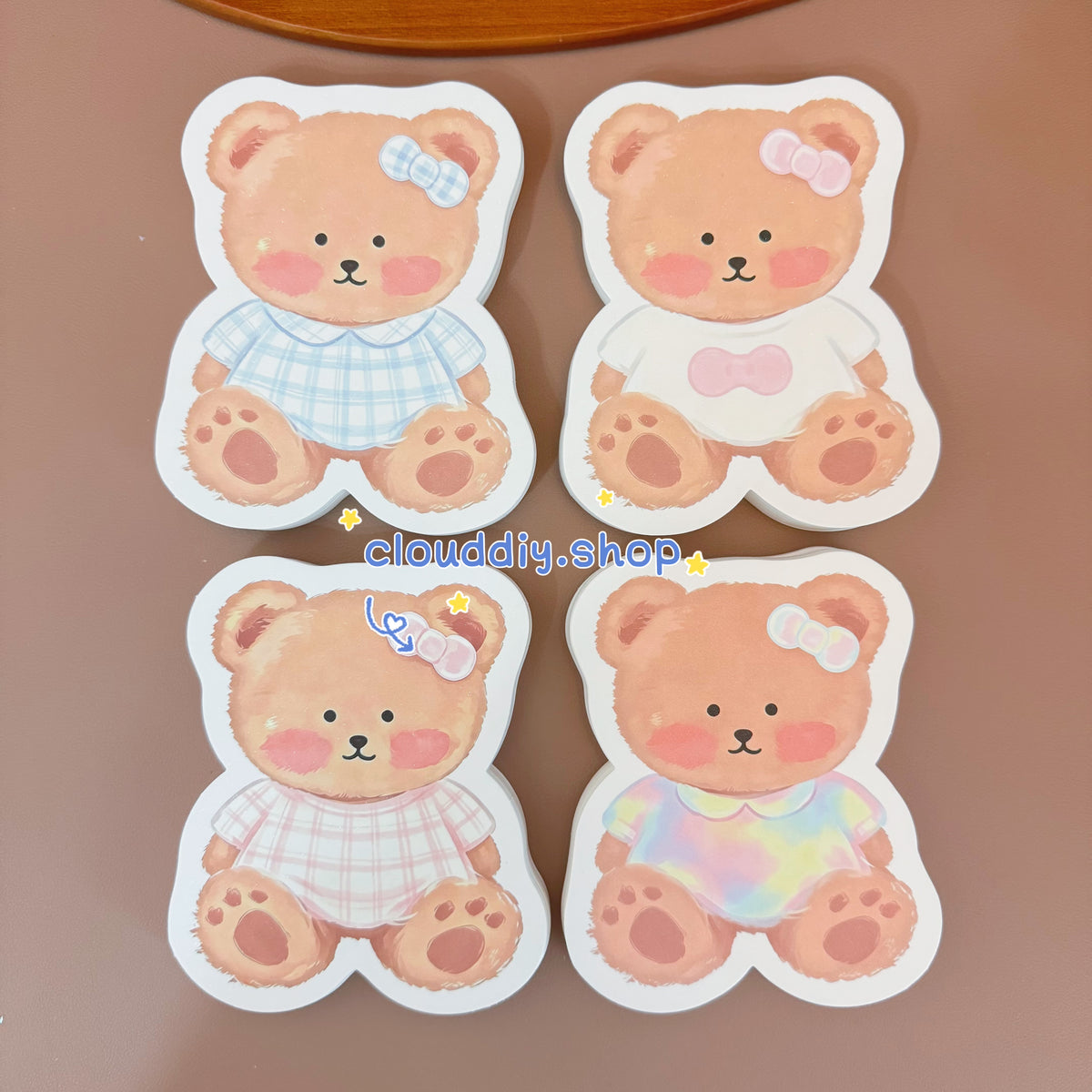 Bear‑themed Packaging Card