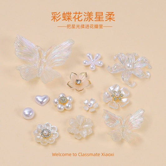 Bow Flower Charm