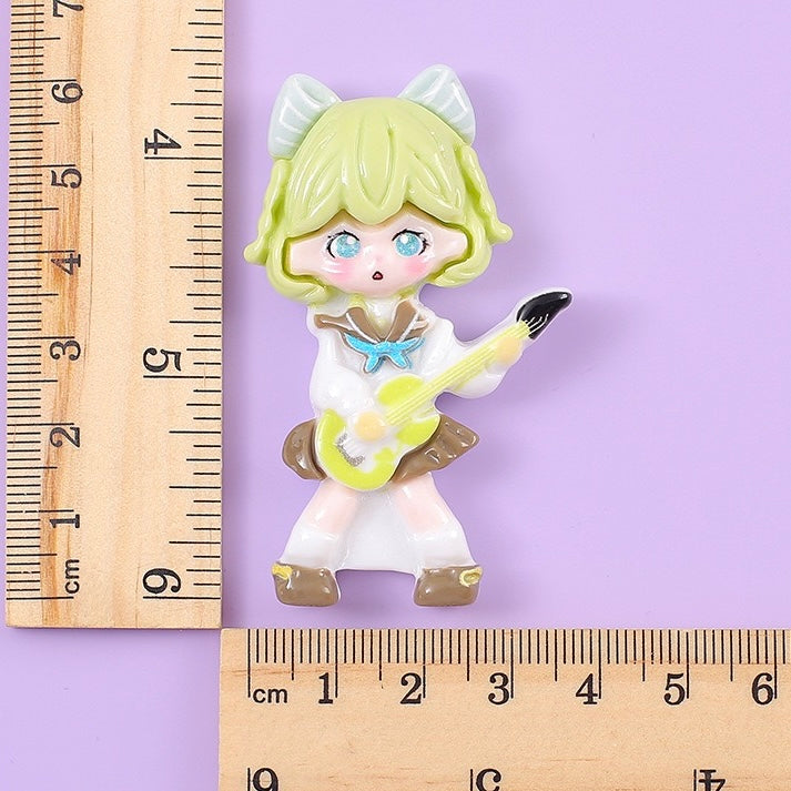 Large Cute Girl Charm