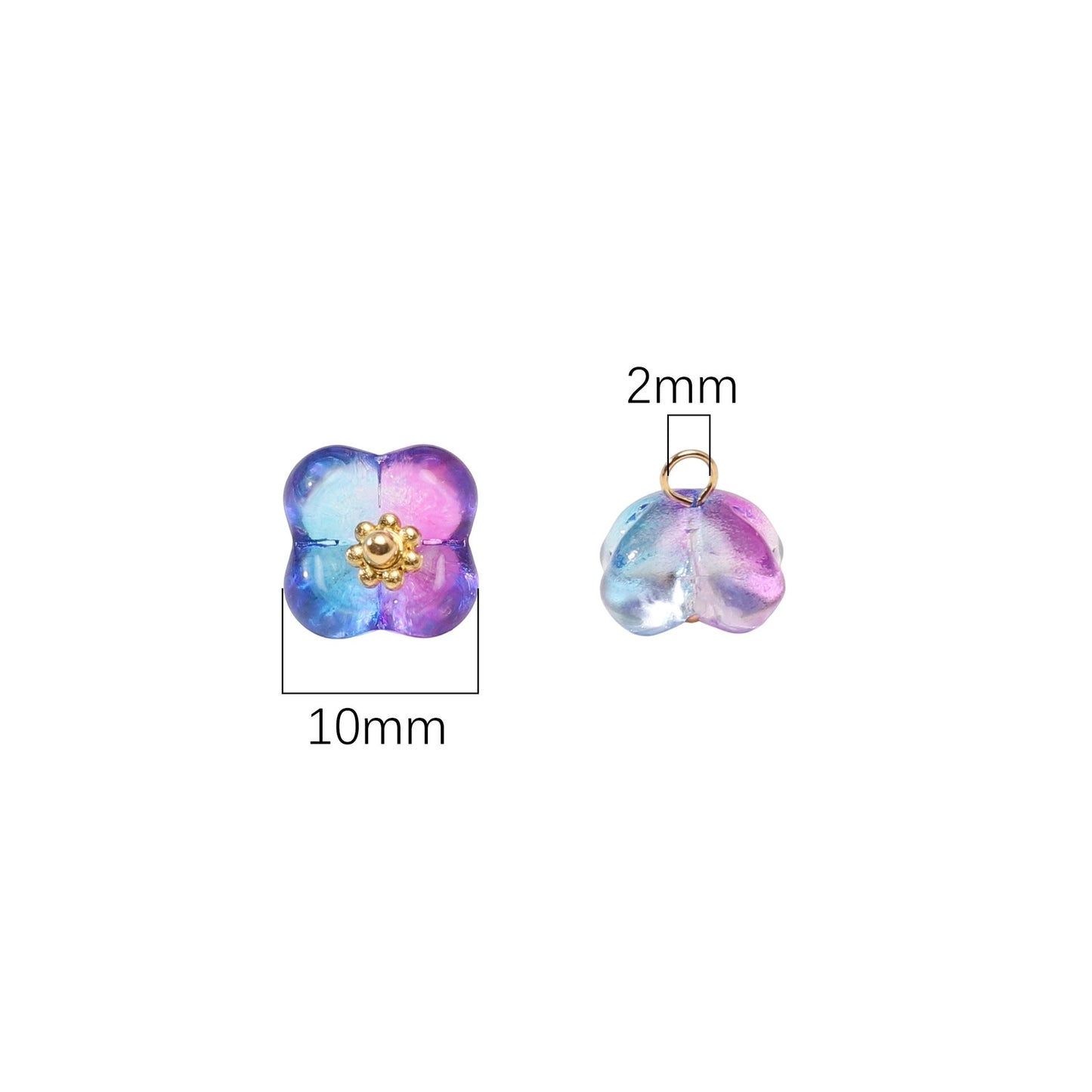 Flower-Shaped Beads