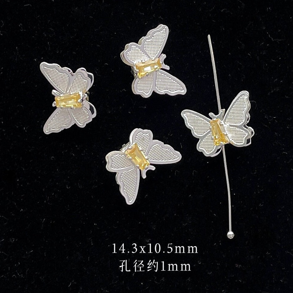 Butterfly Alloy Beads