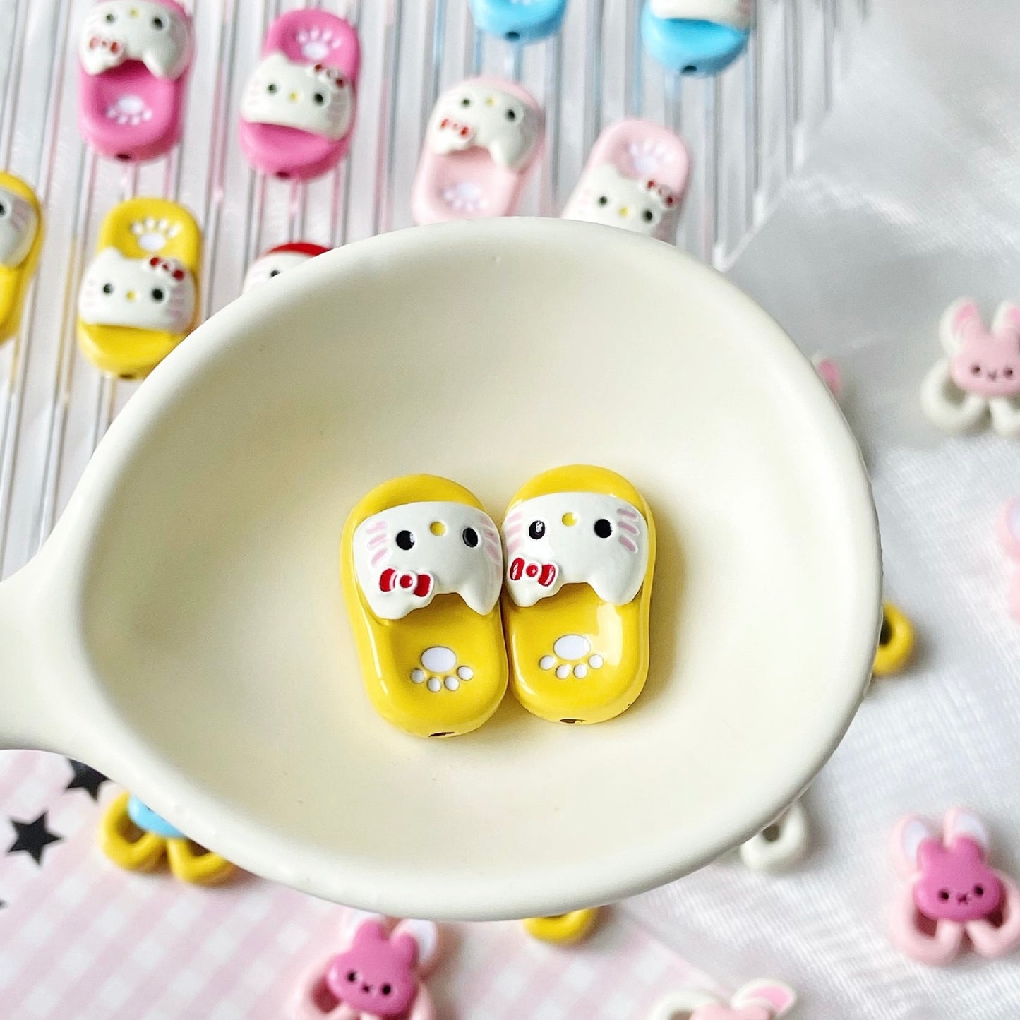 Hello Kitty Alloy Beads