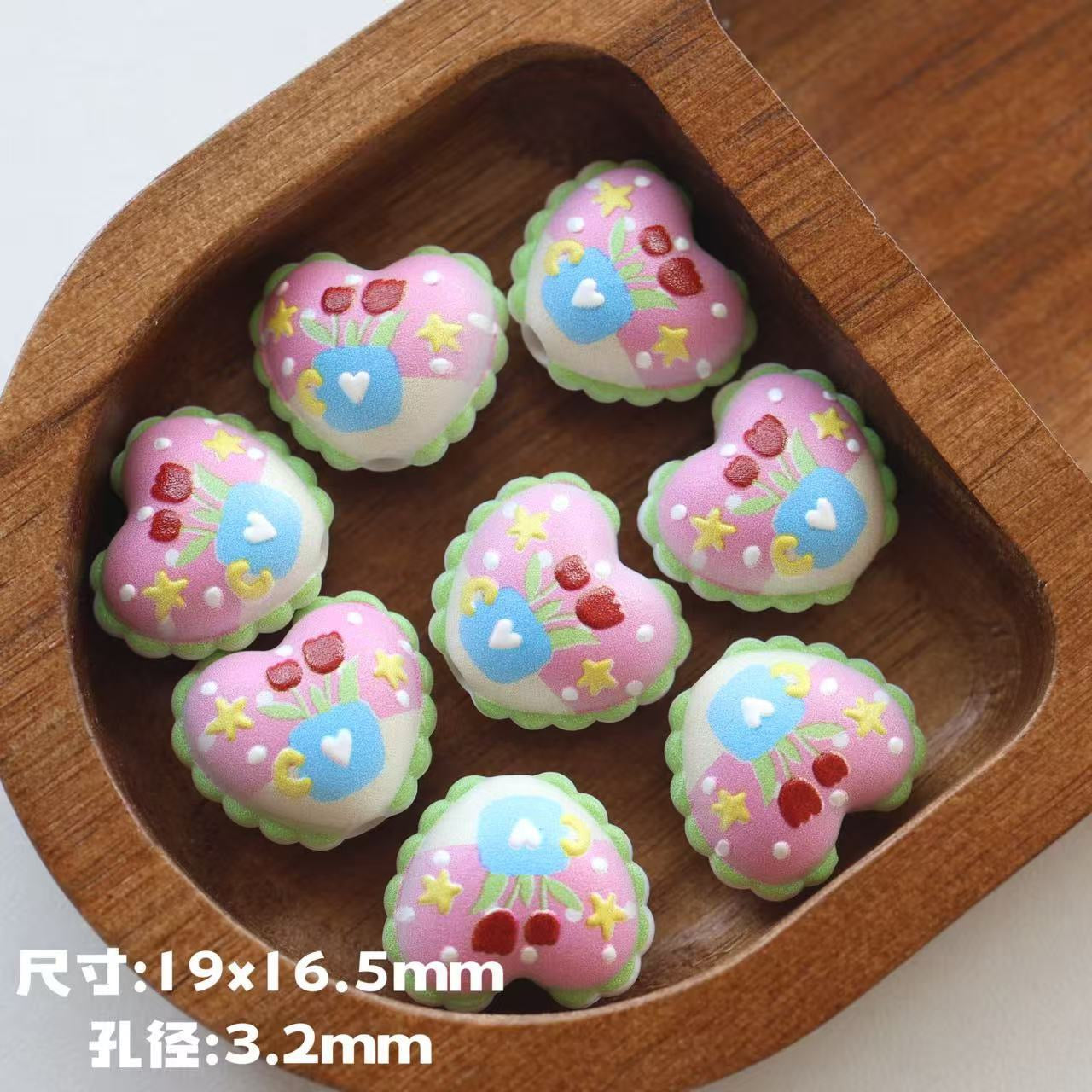 Heart Beads
