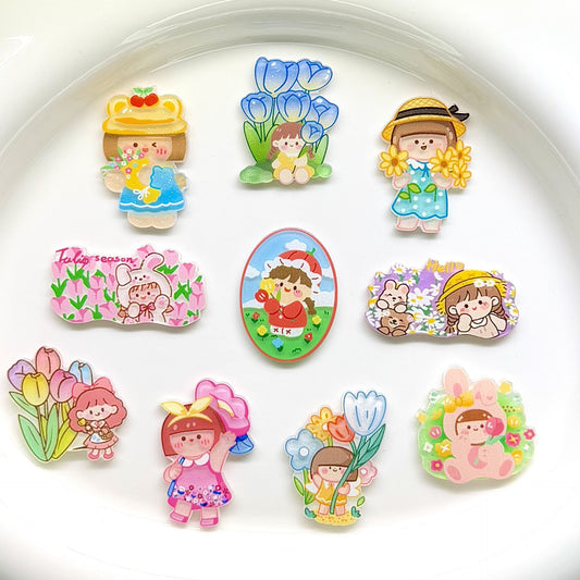 Cute Cartoon Acrylic Patch