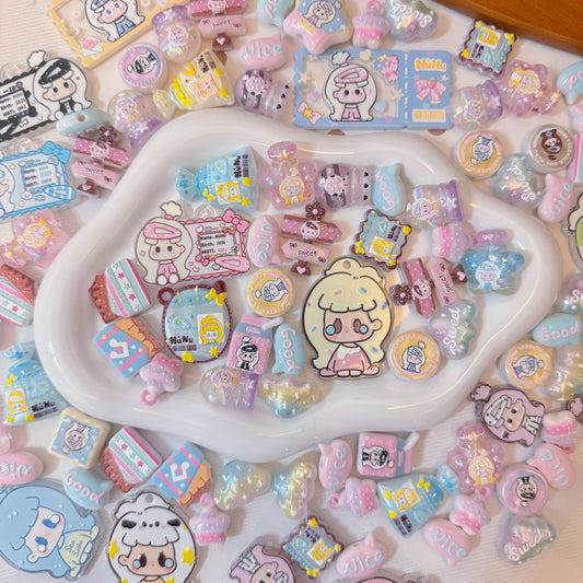 Cute Hand‑Made Embossed Beads