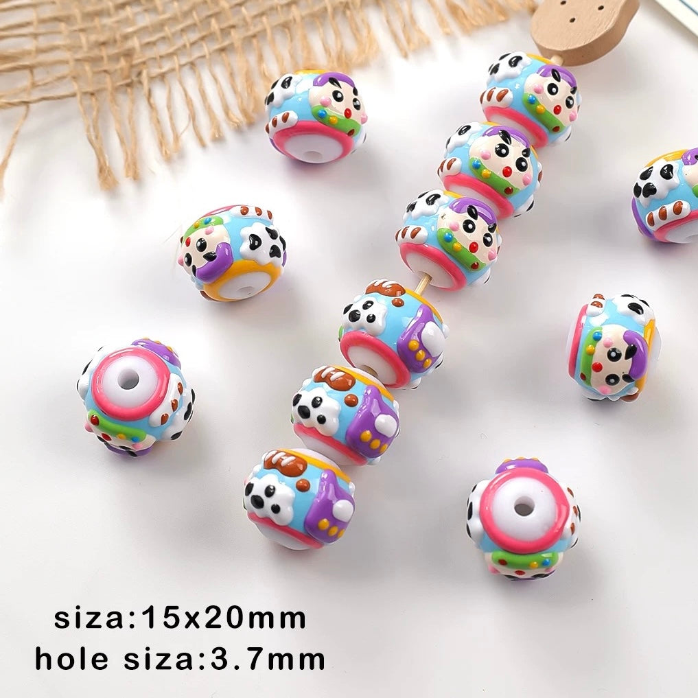 Crayon Shin-Chan Hand-Painted Beads