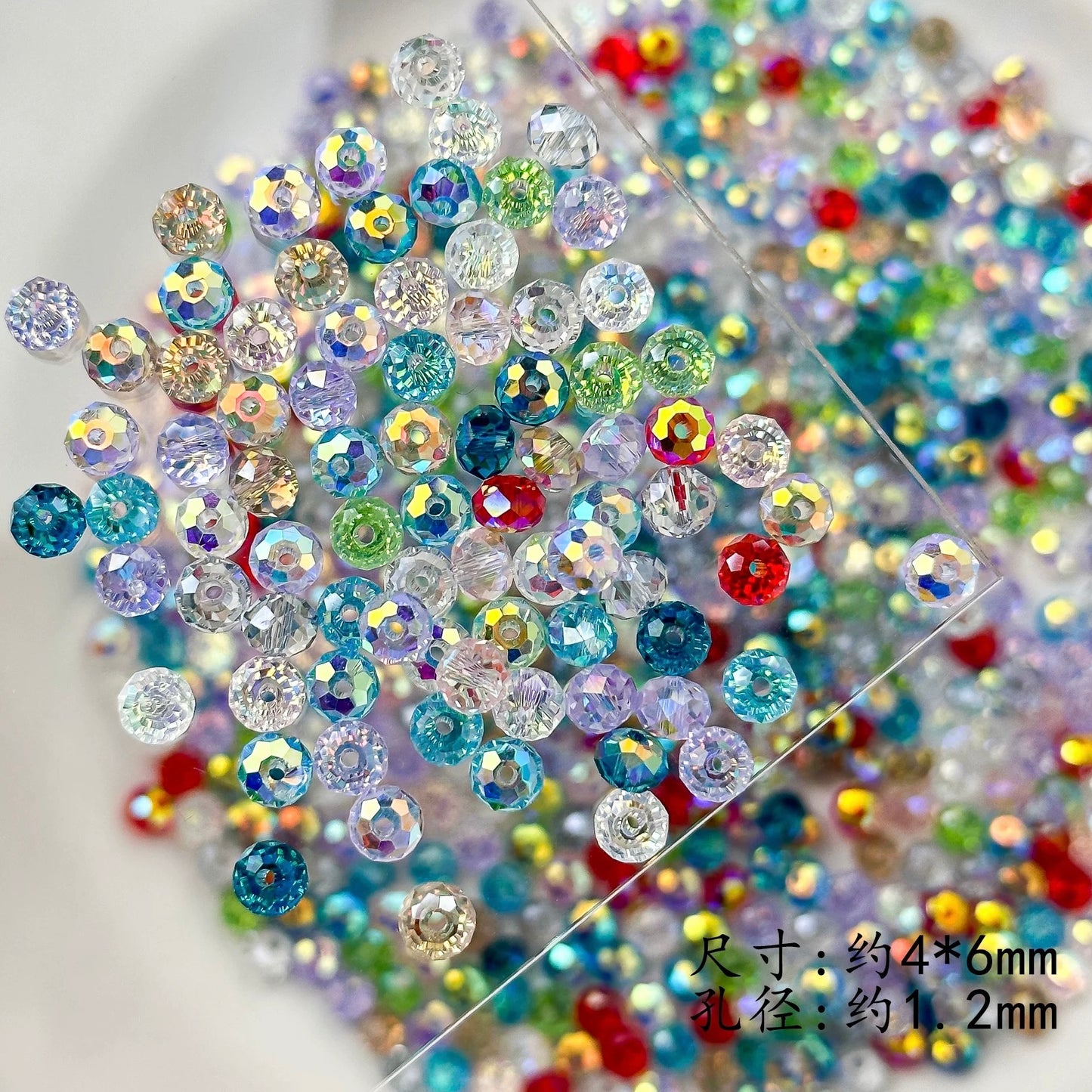 6mm Rhinestone Beads
