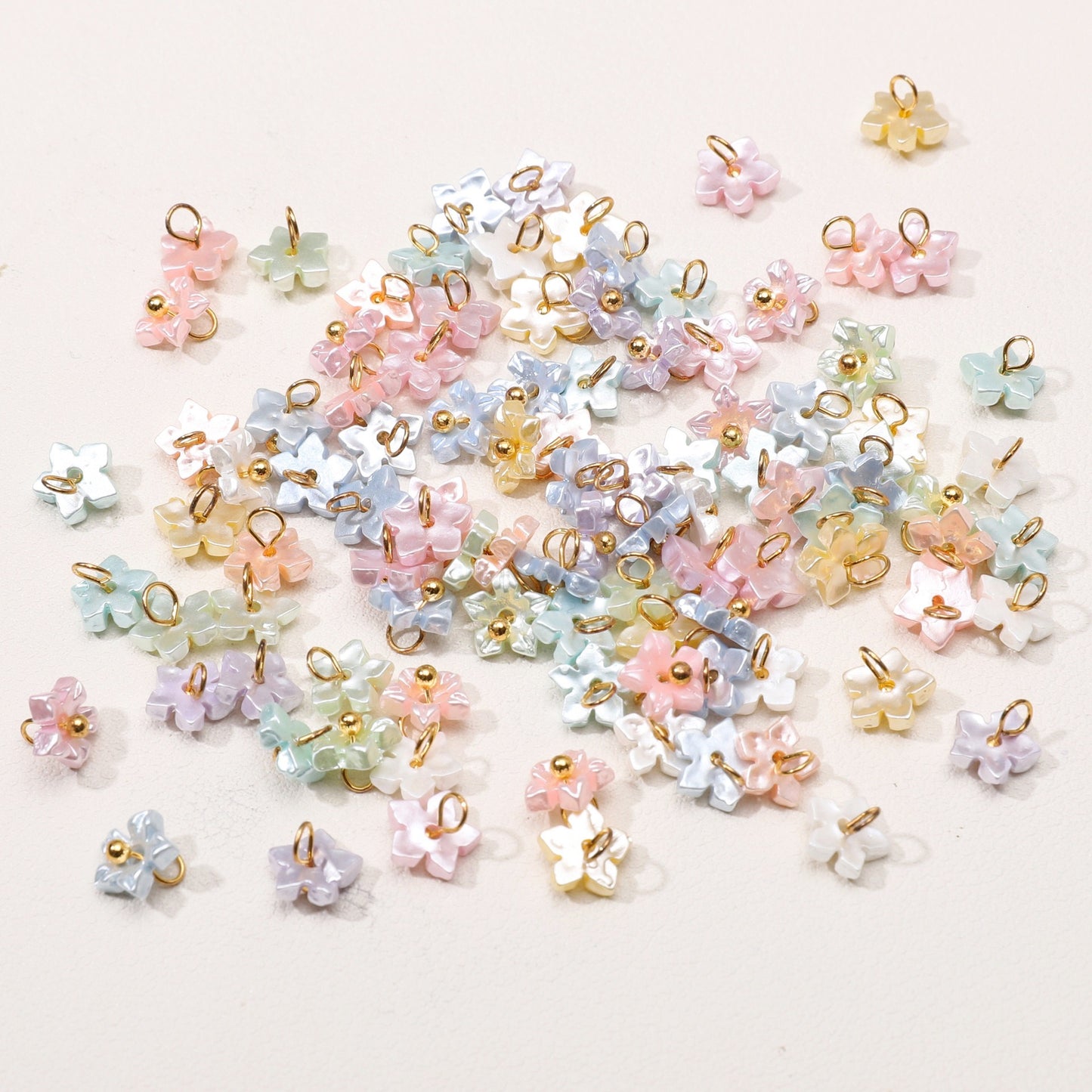 Flower-Shaped Beads