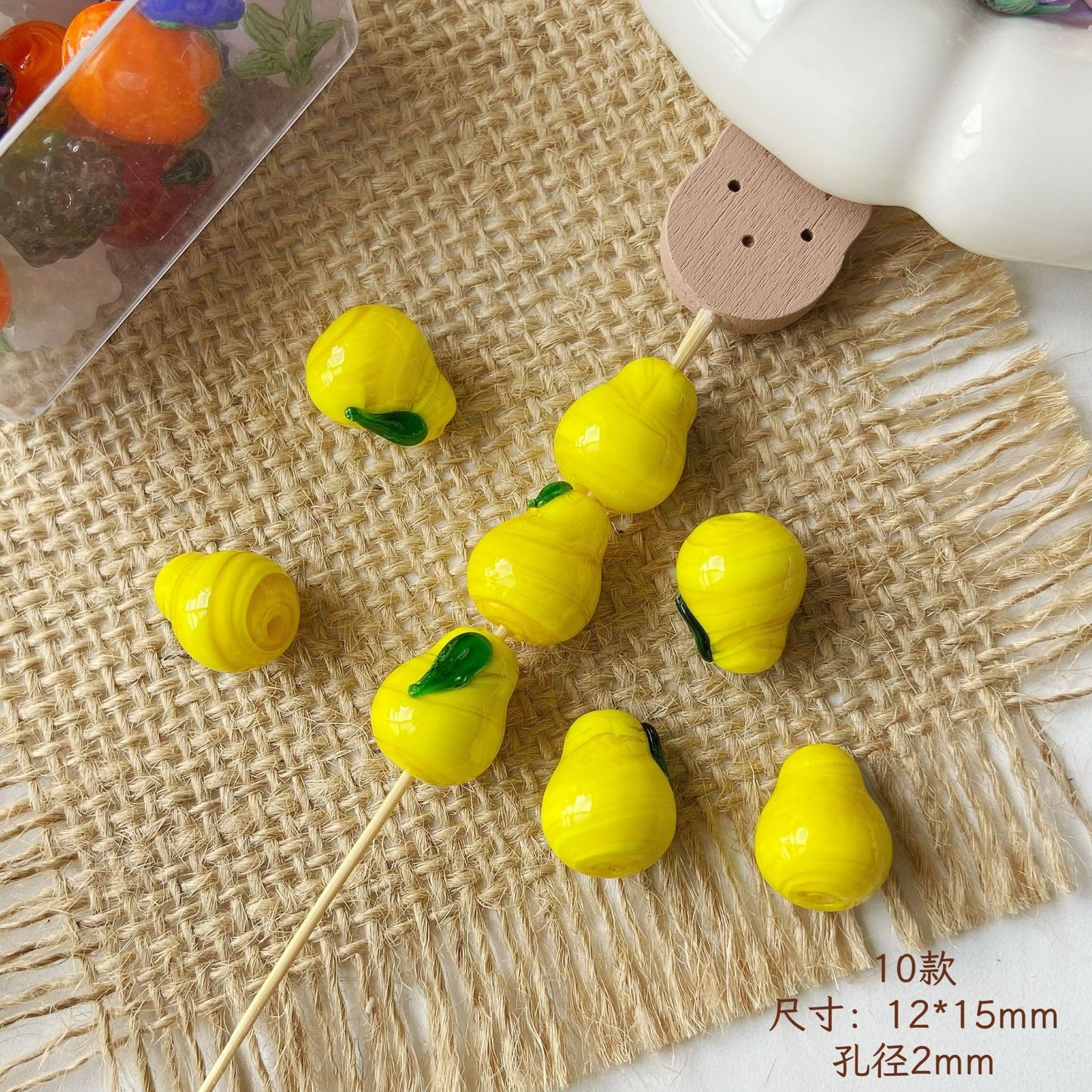 Fruit‑Shaped Beads