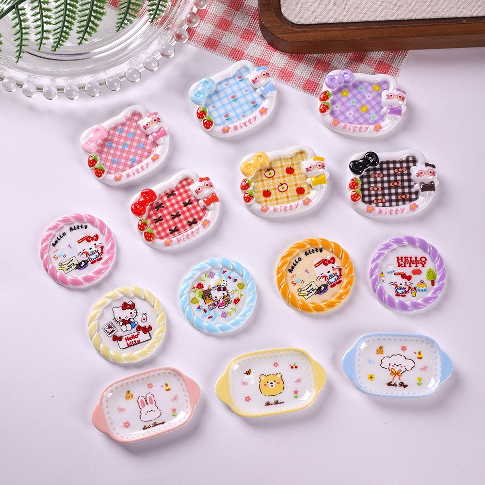 Cute Plate Charm