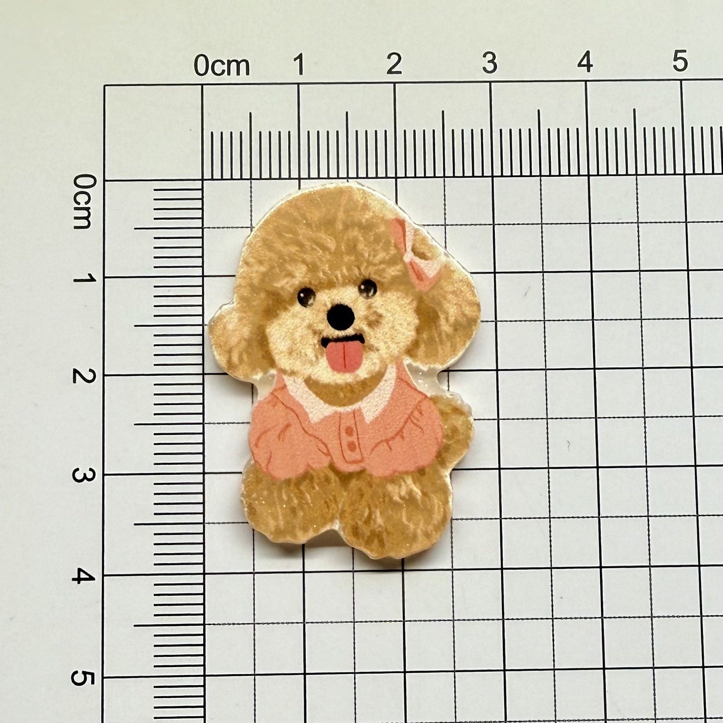 Cute Puppy Acrylic Patch