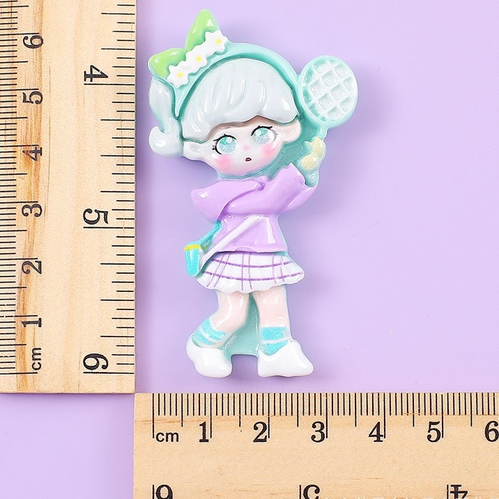 Large Cute Girl Charm