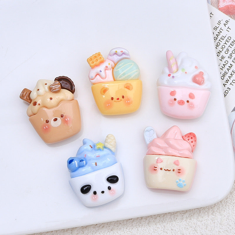 Cute Ice Cream Charm