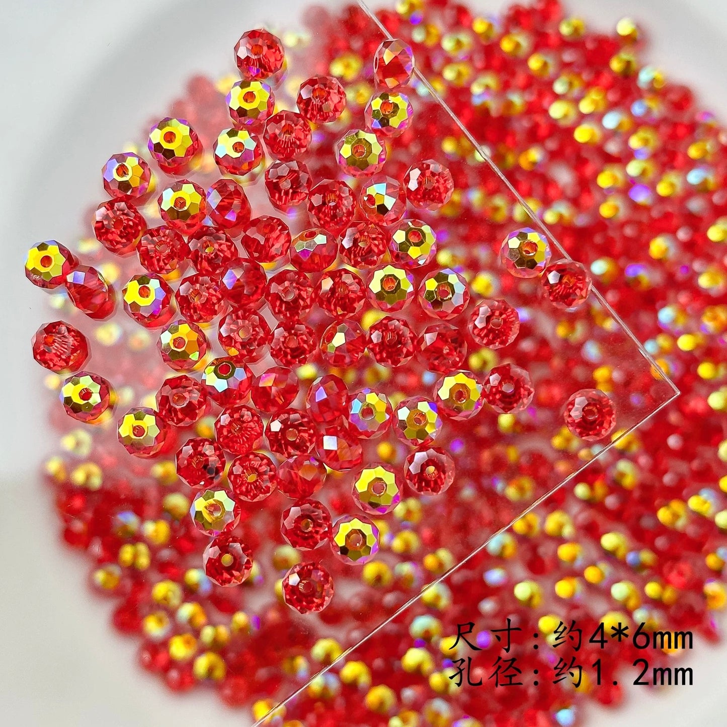 6mm Rhinestone Beads