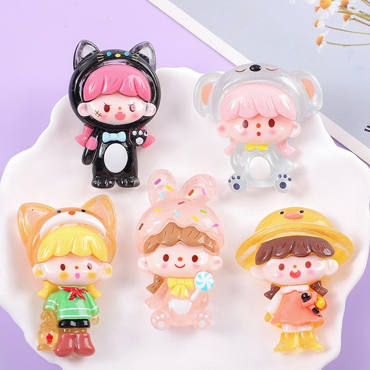 Large Glow-In-The-Dark Girl Charm