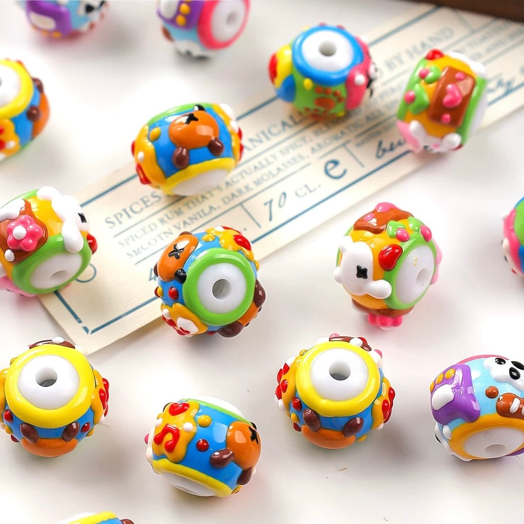 Crayon Shin-Chan Hand-Painted Beads