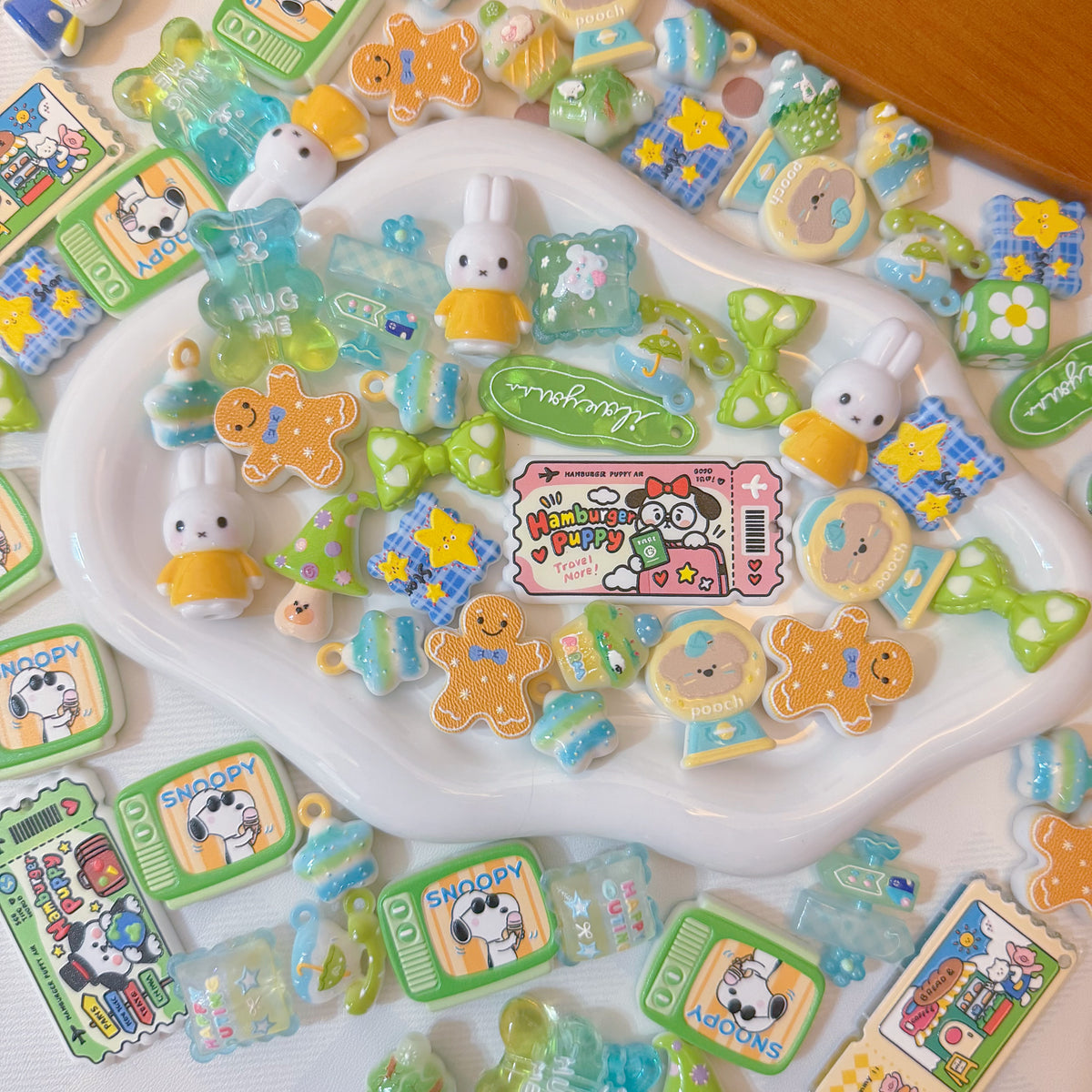 Cute Hand‑Made Embossed Beads
