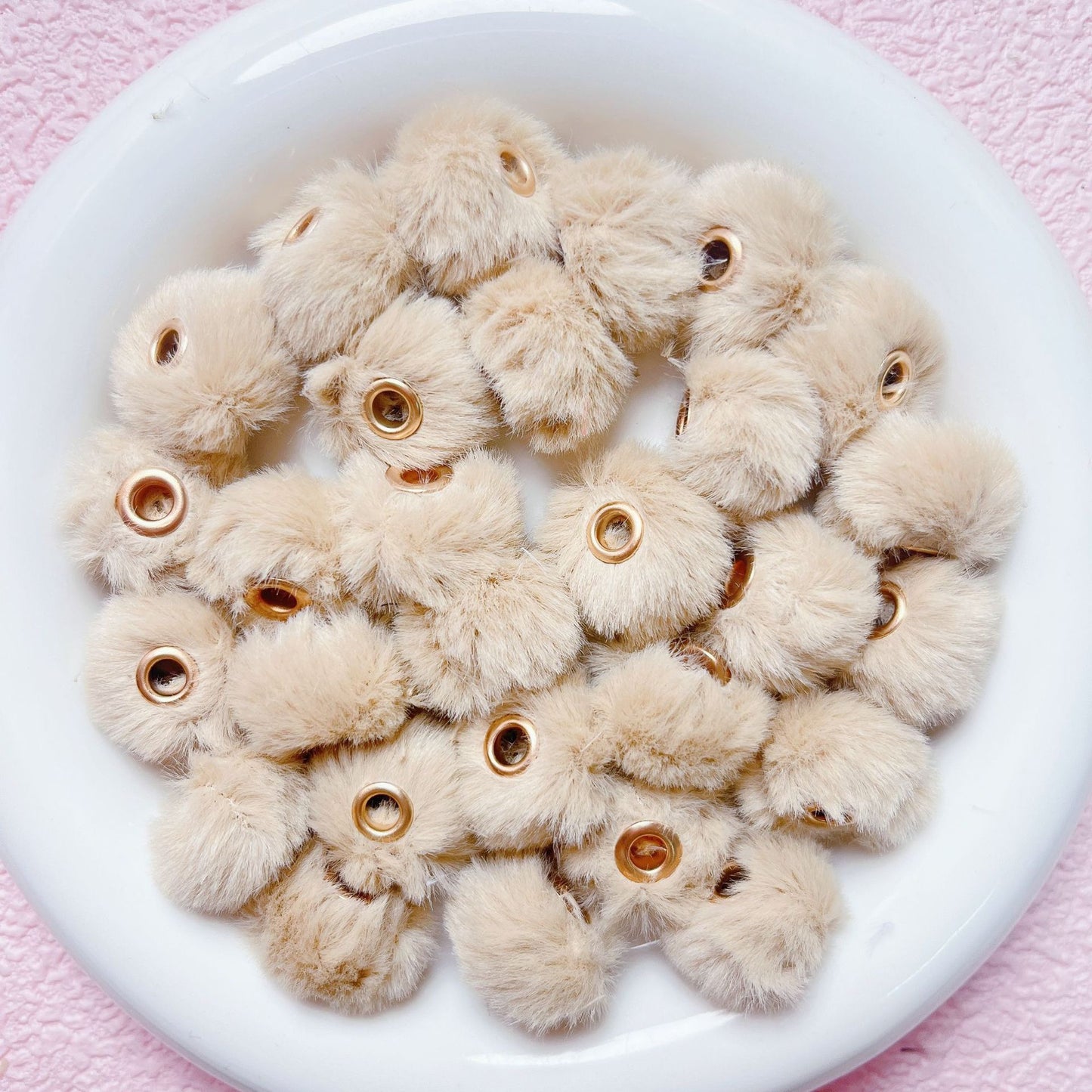 Fuzzy Soft Ball Beads