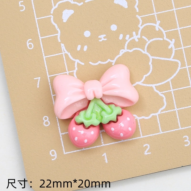 Bunny Strawberry Paradise Charm