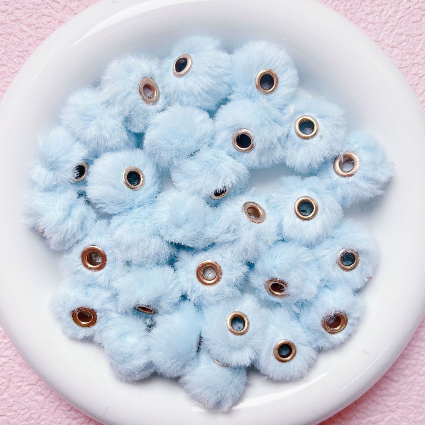 Fuzzy Soft Ball Beads