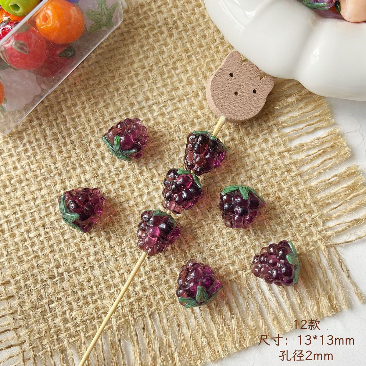 Fruit‑Shaped Beads