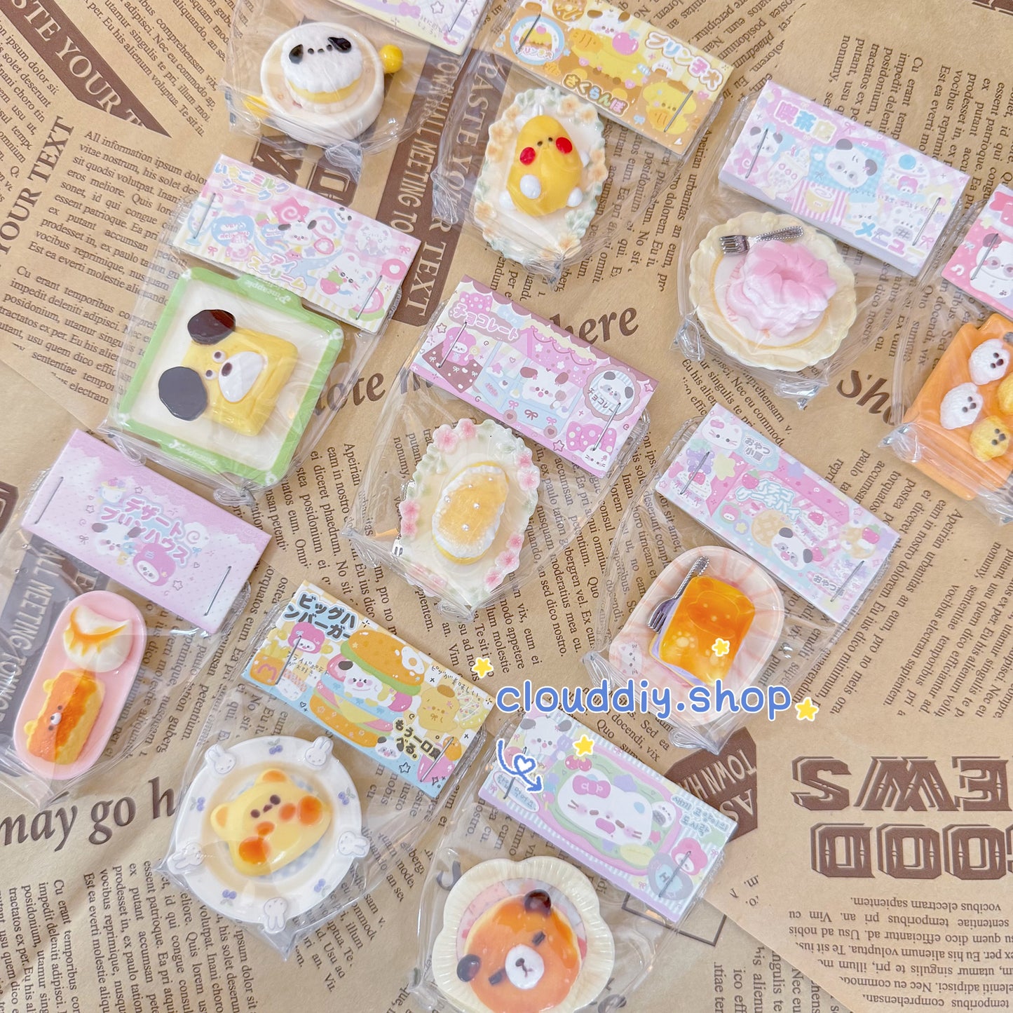 Mini Food‑Shaped Mochi Squishy Toy