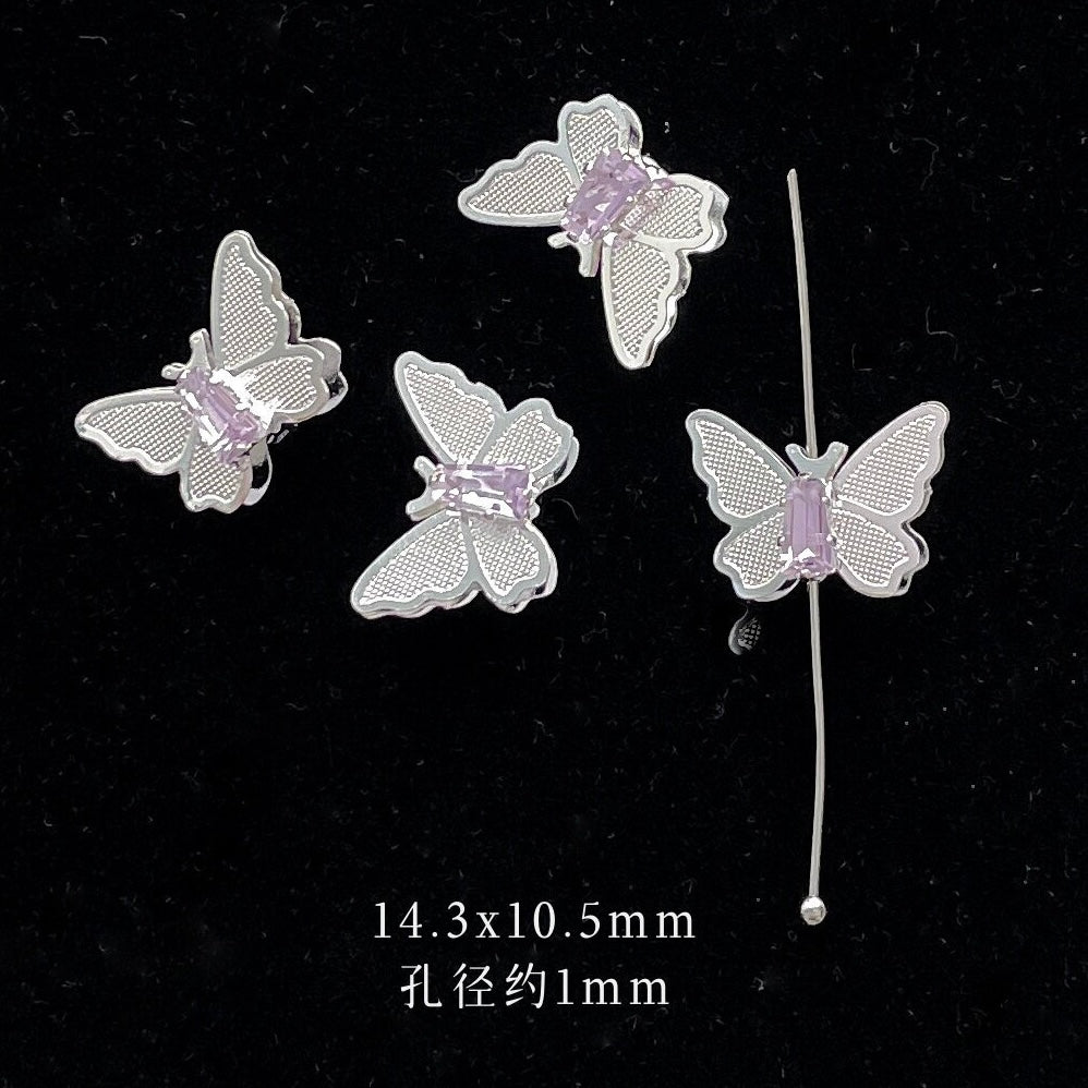Butterfly Alloy Beads