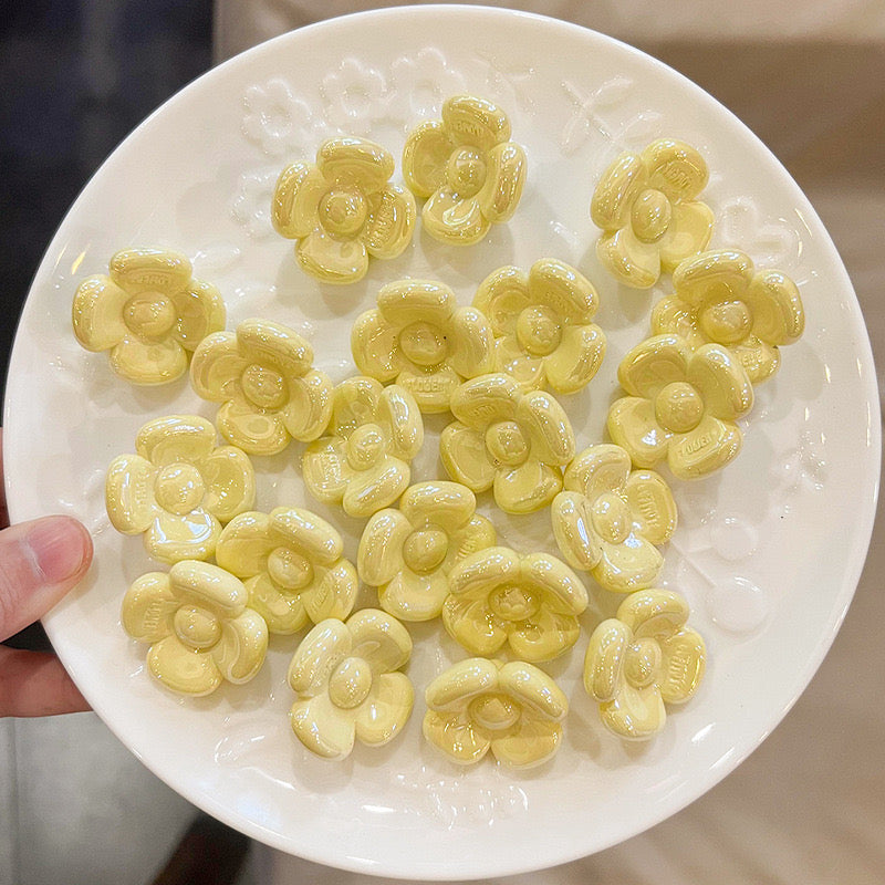 Floral Acrylic Charm