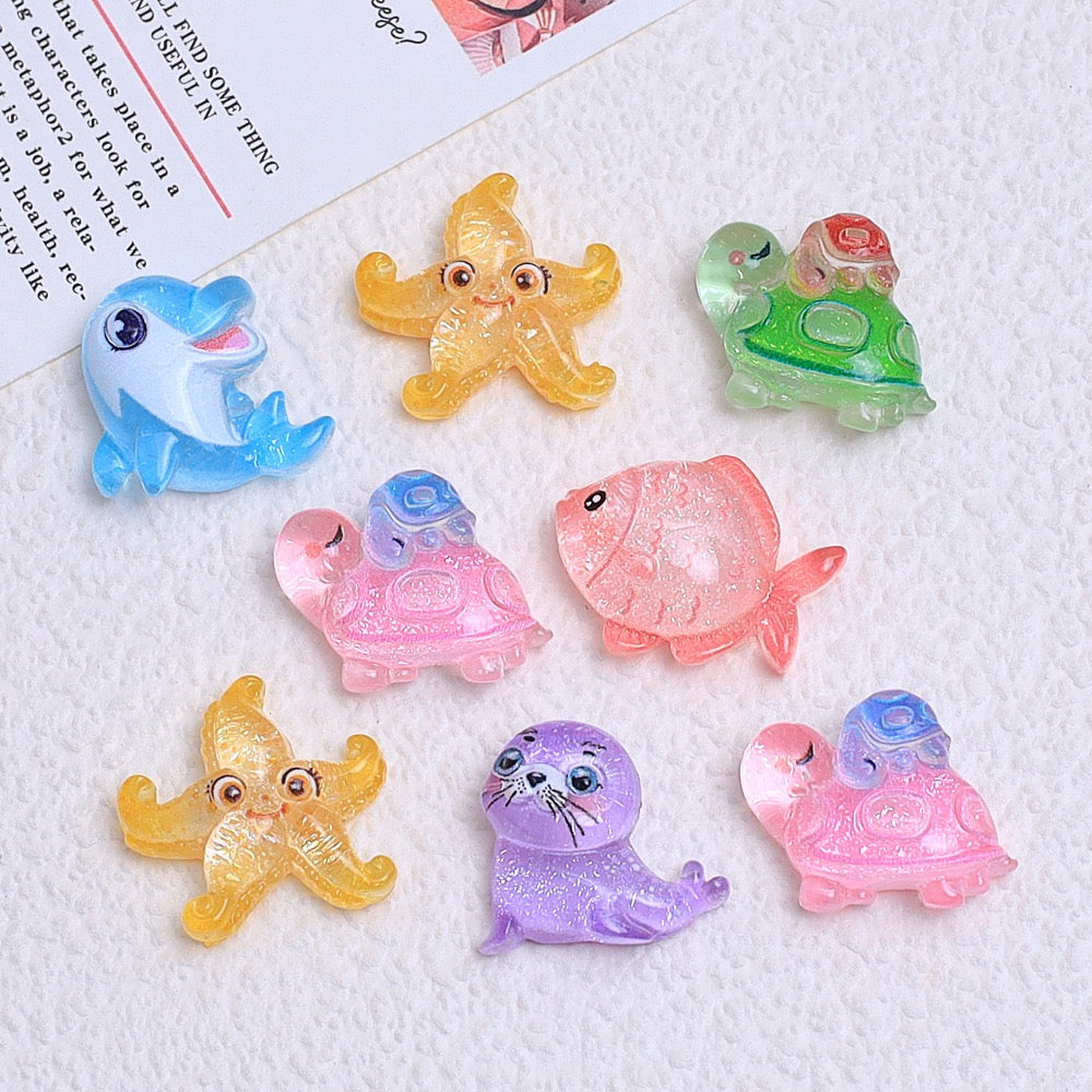 Marine Animal Charms