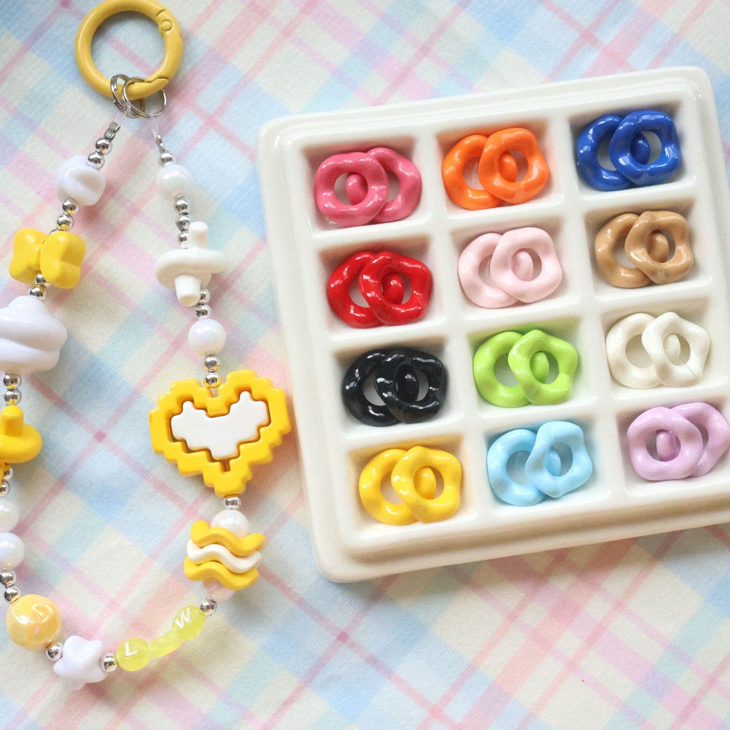 Acrylic Stackable Beads