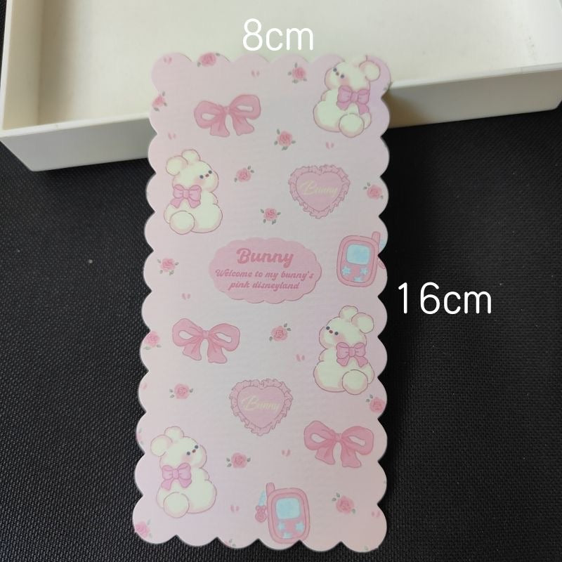 {Sync with video} Packaging Card Paper