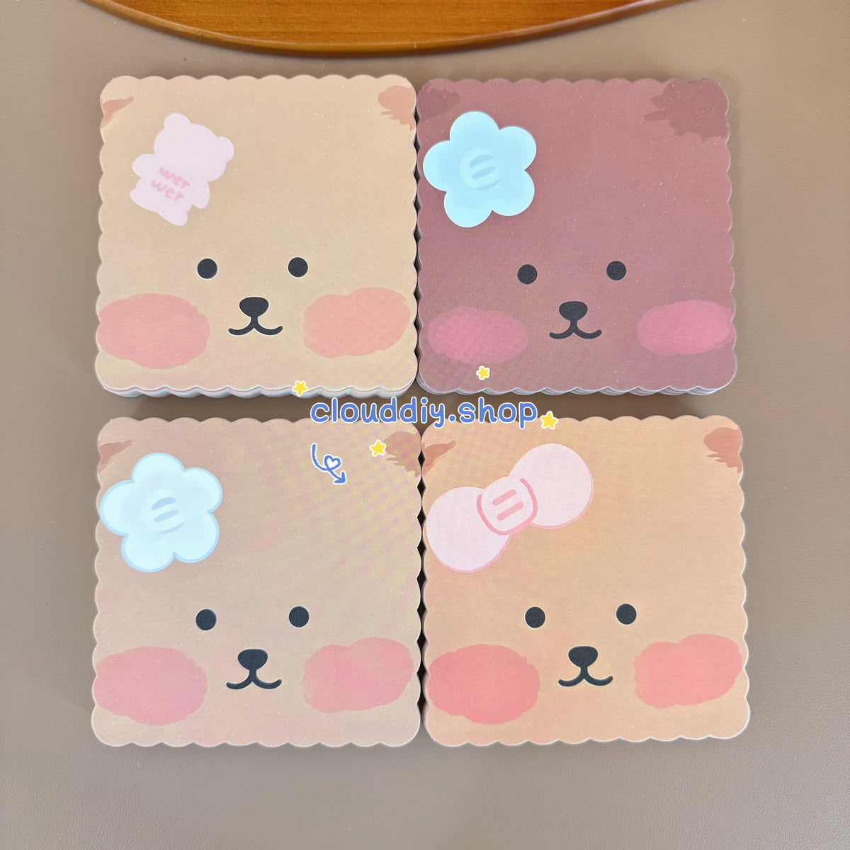 Bear‑themed Packaging Card