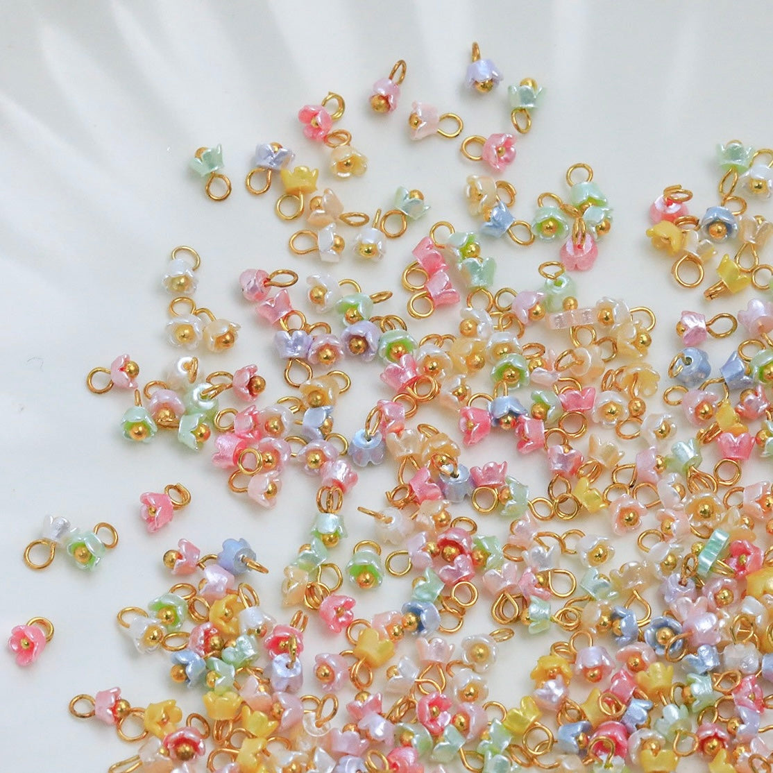 Flower-Shaped Beads