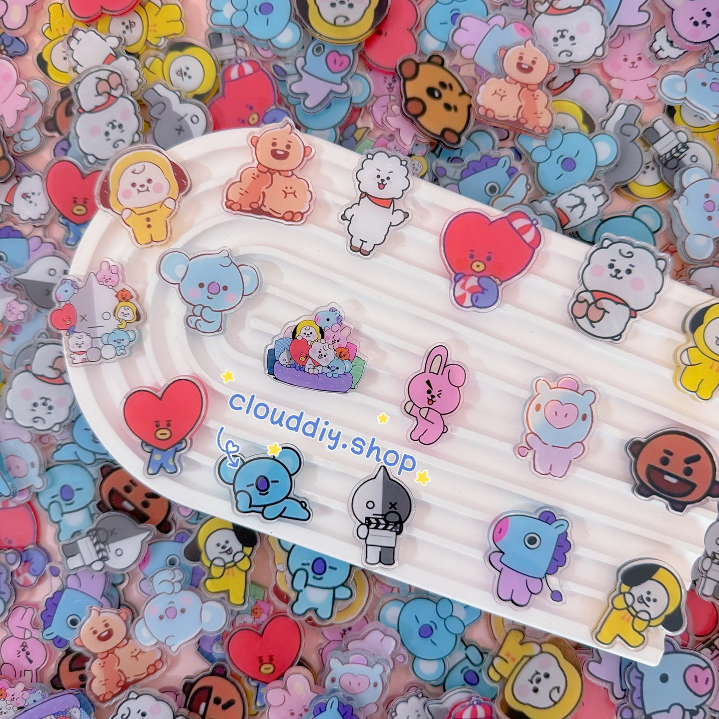 3cm BT21 Acrylic Patch