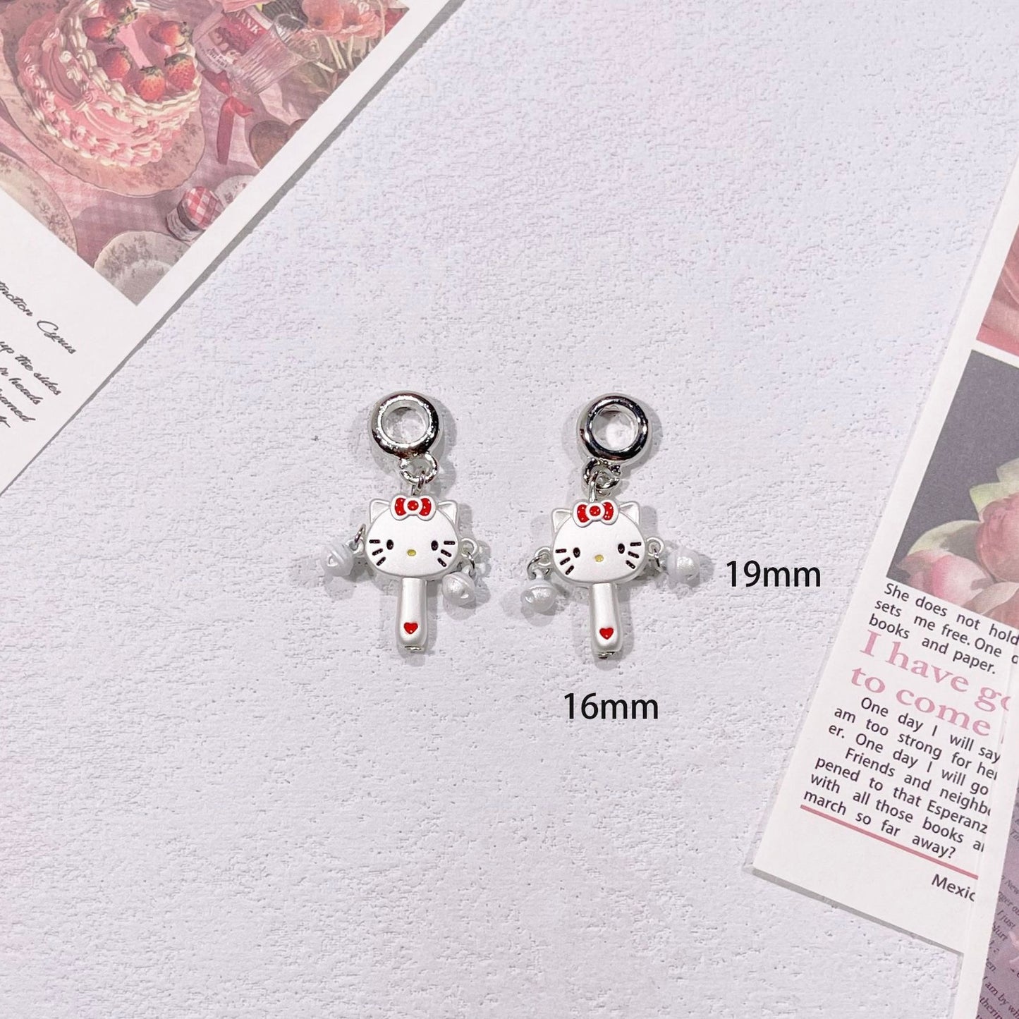 Hello Kitty Alloy Pendant