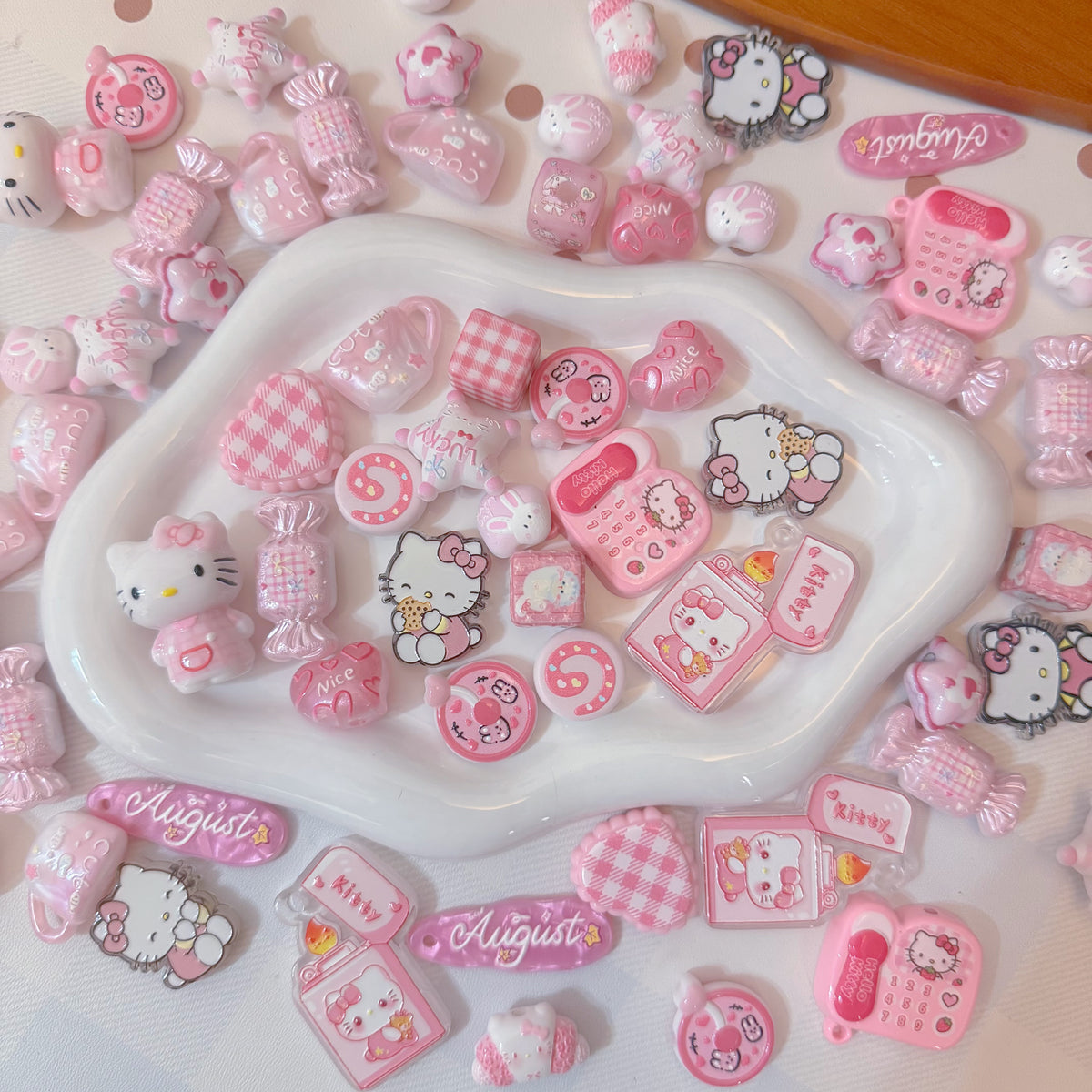 Cute Hand‑Made Embossed Beads