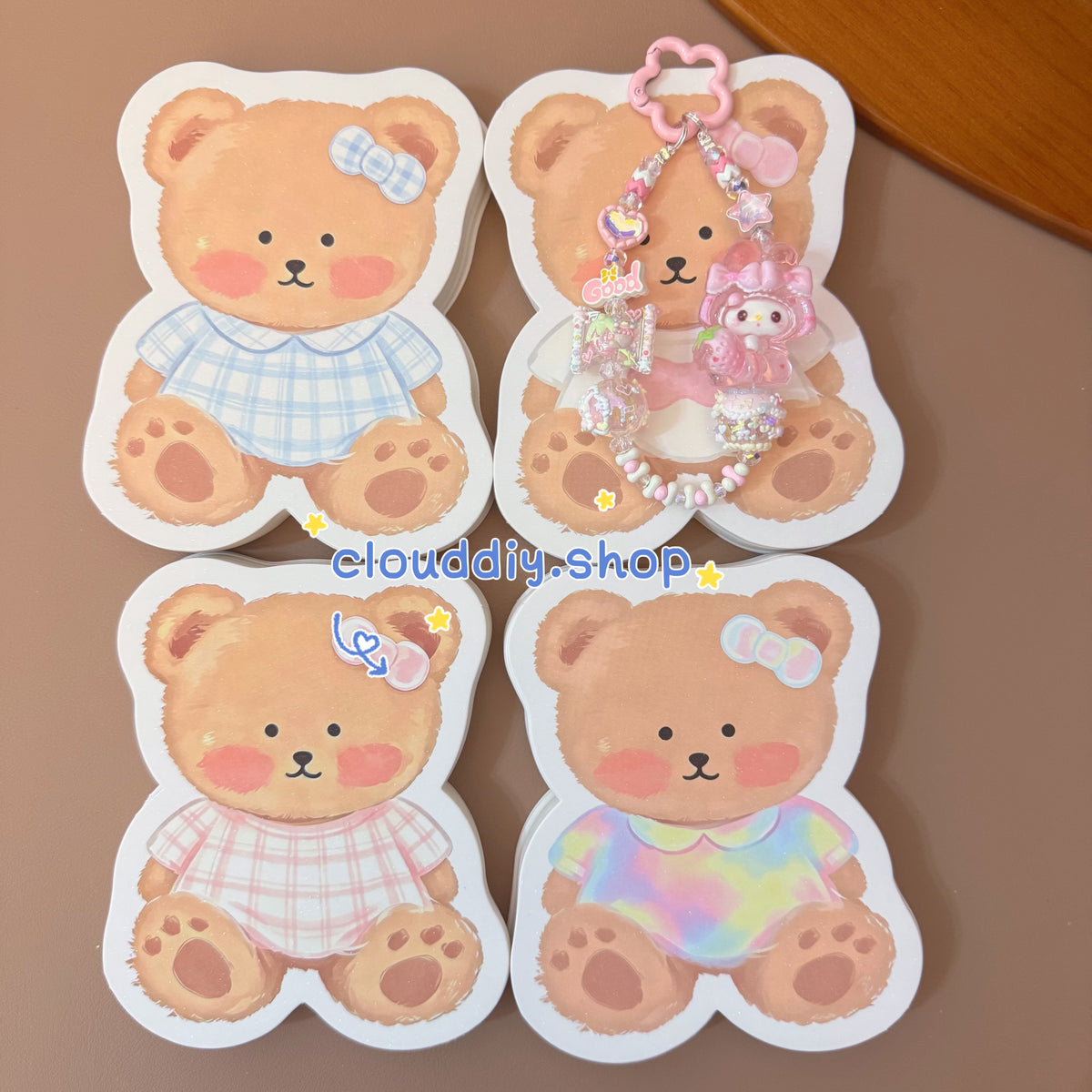 Bear‑themed Packaging Card