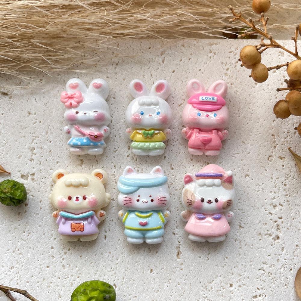 Cute Fruit Animal Charm