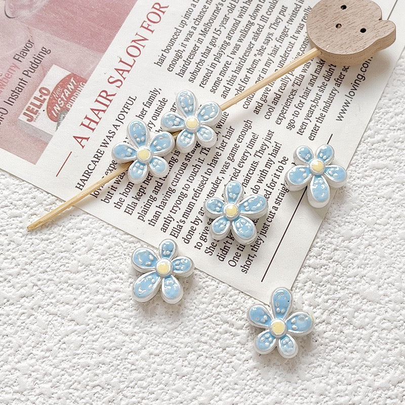 Flower Alloy Beaded