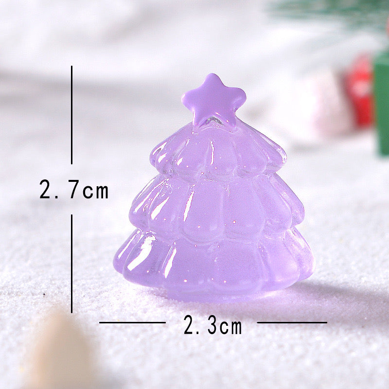 Glow-In-The-Dark Christmas Tree Charm