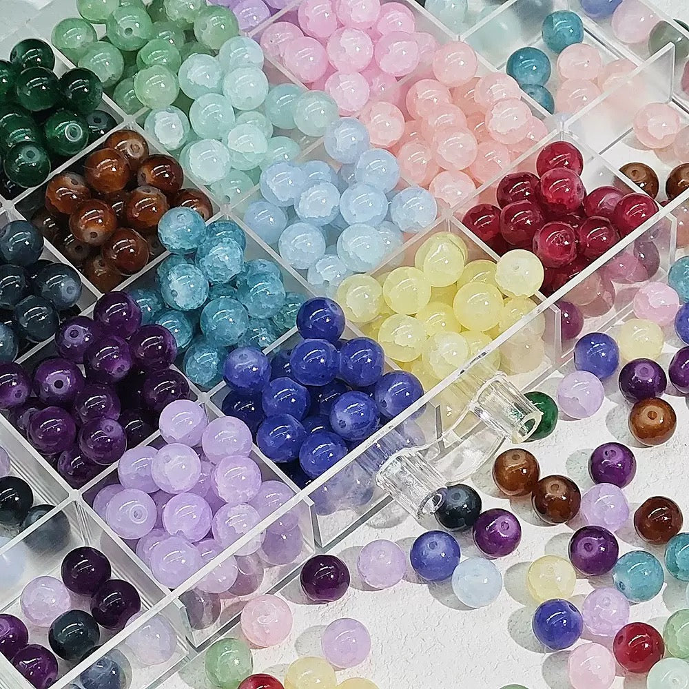 10mm Glass Beads