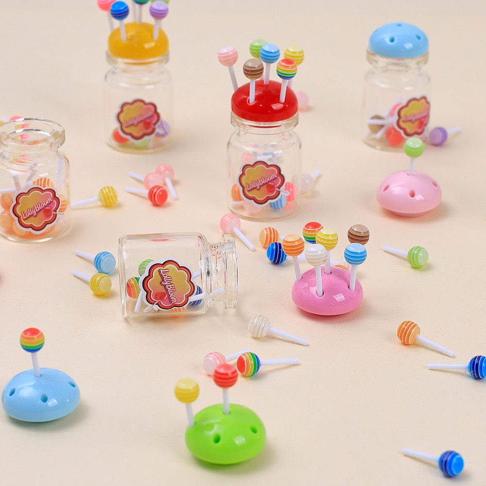 Rainbow Lollipop Charm