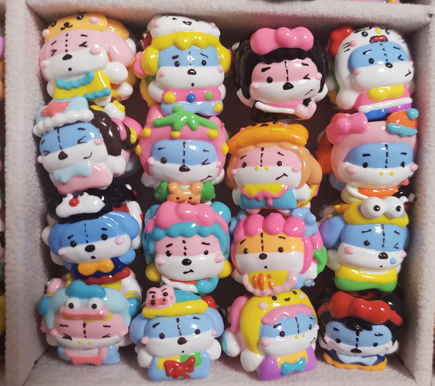 Mix Cartoon Hand Painted Beads