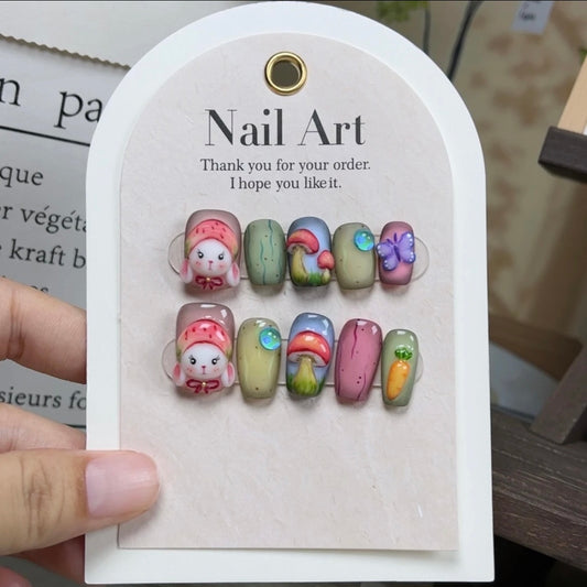 Magic Forest Handmade Nails